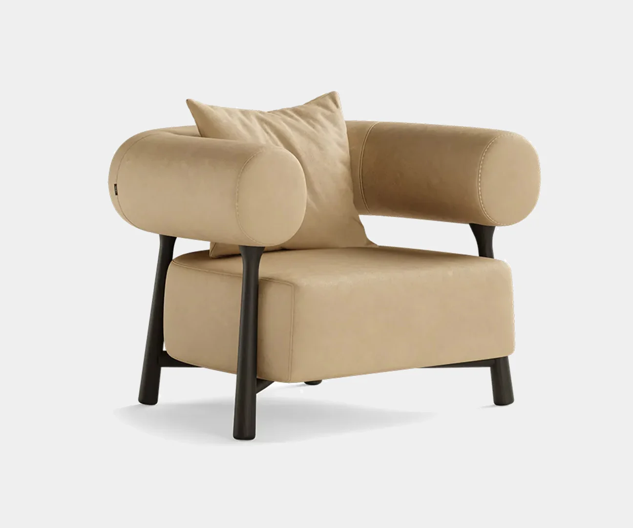 Abbraccio Oak Armchair